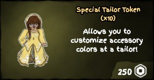 Special Tailor Token